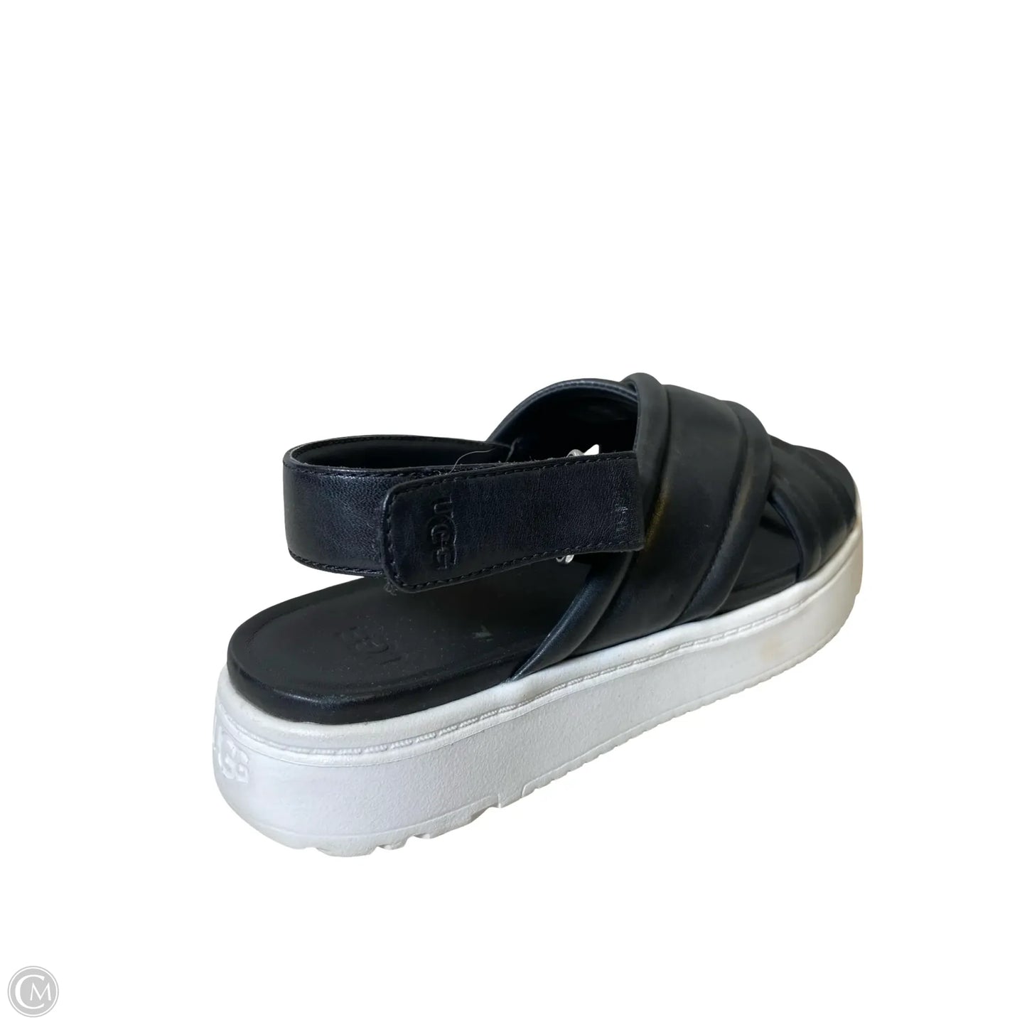 Sandals Designer By Ugg In Black, Size: 9
