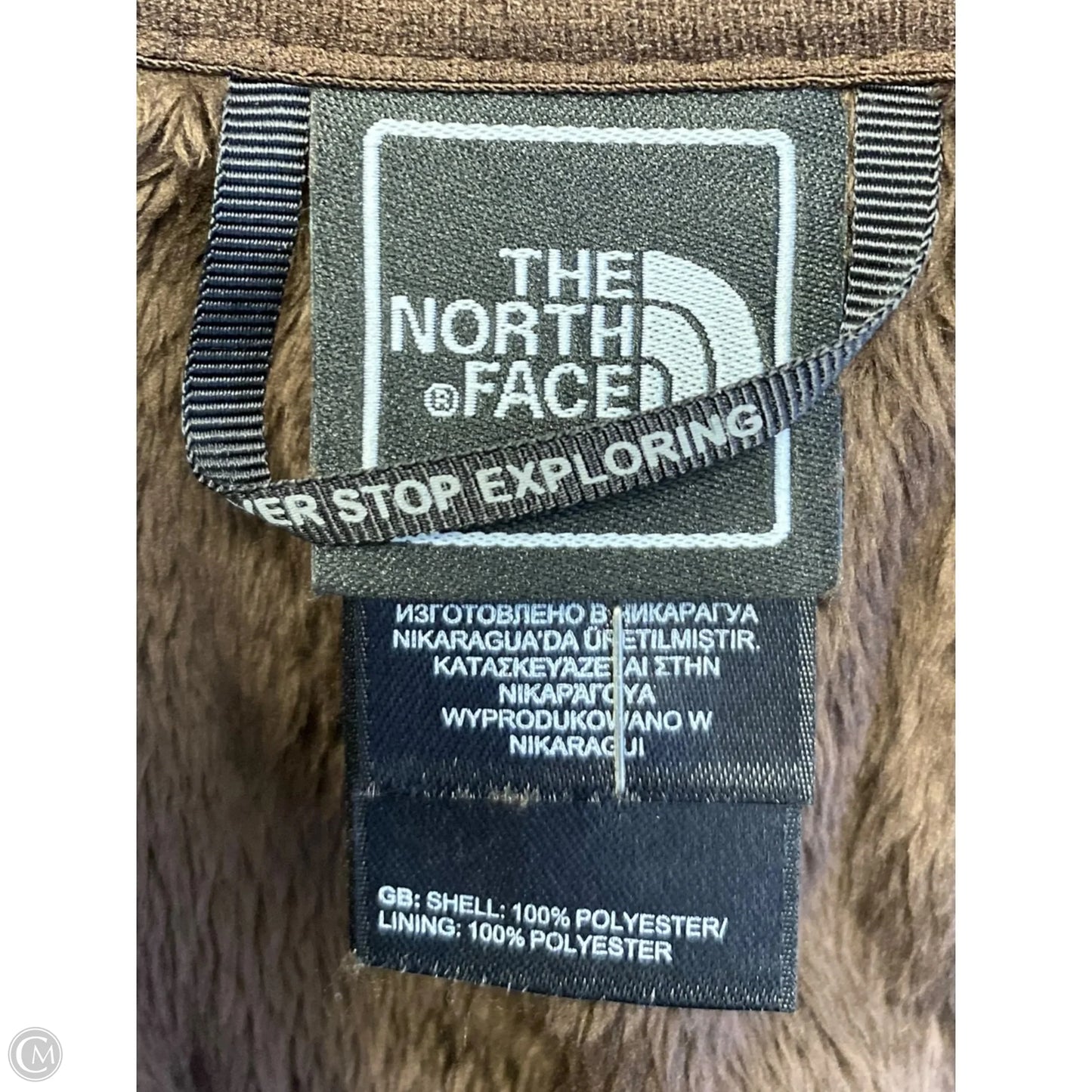 Jacket Moto By The North Face In Brown, Size: M