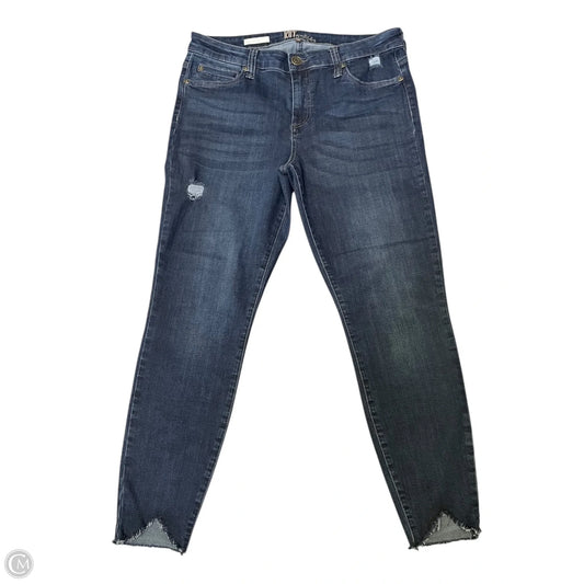 Jeans Skinny By Kut In Blue Denim, Size: 12