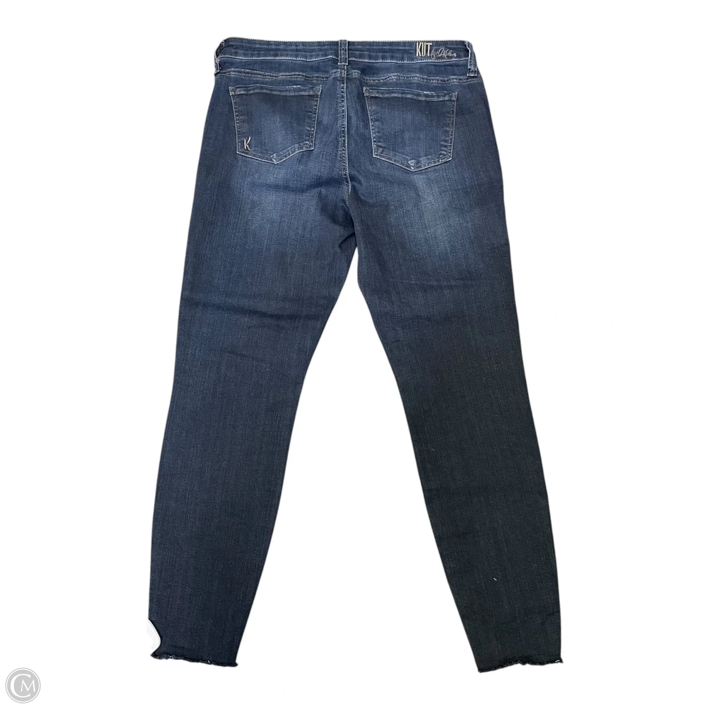 Jeans Skinny By Kut In Blue Denim, Size: 12