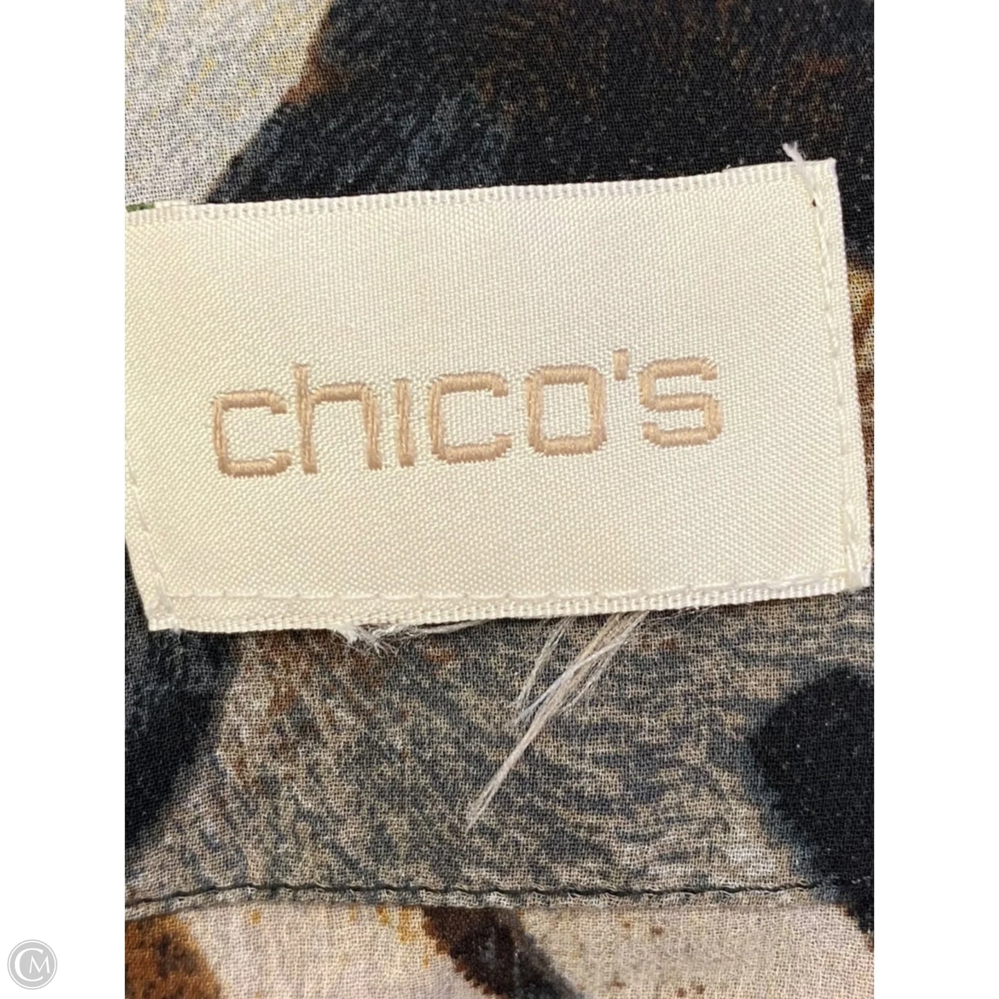Cardigan By Chicos In Animal Print, Size: Osfm