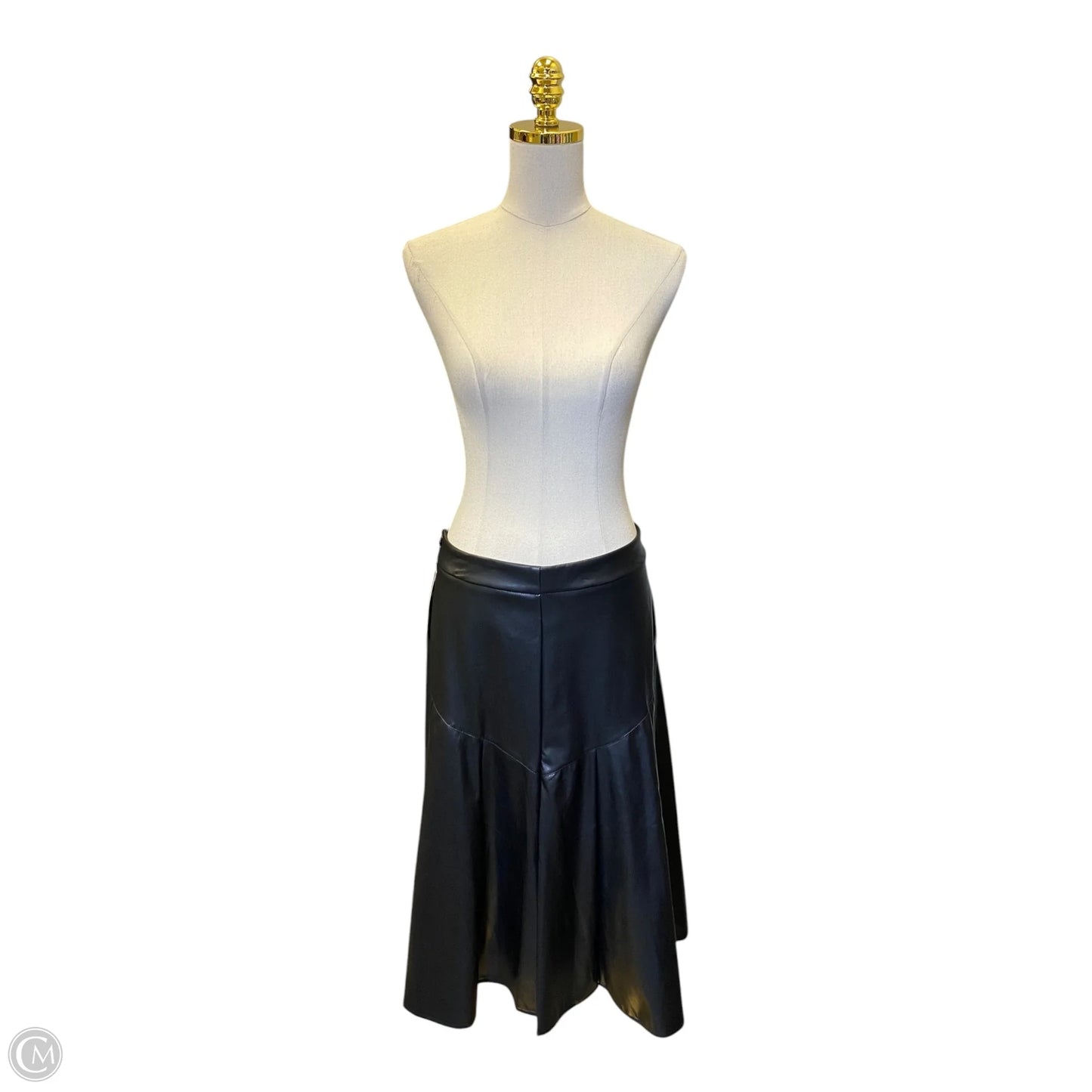 Skirt Midi By Clothes Mentor In Black, Size: L