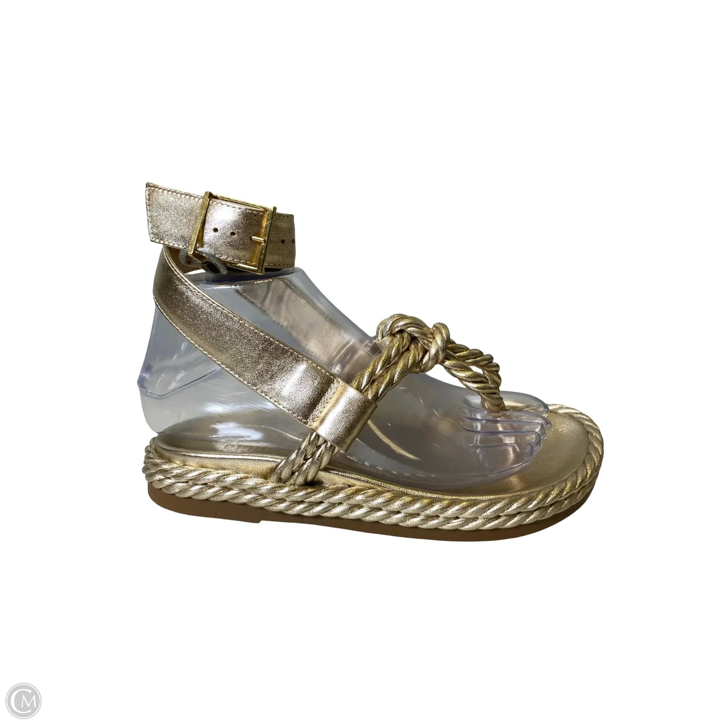 Sandals Flats By Schutz In Gold, Size: 5