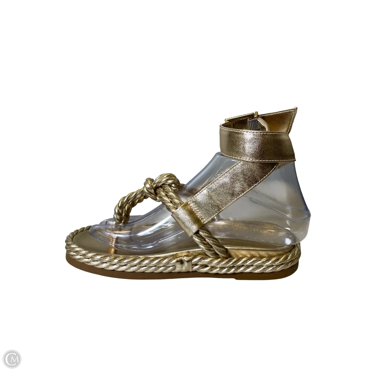 Sandals Flats By Schutz In Gold, Size: 5