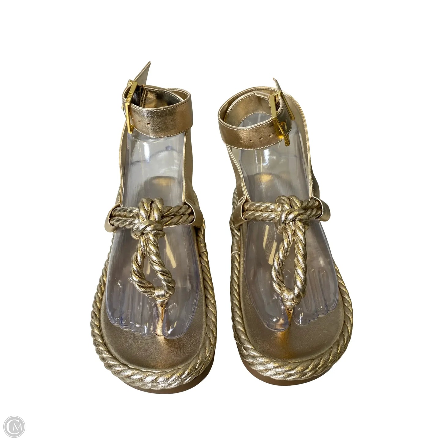 Sandals Flats By Schutz In Gold, Size: 5