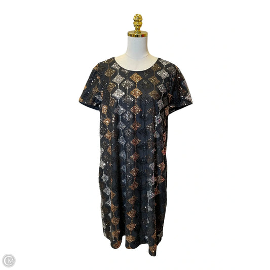 Dress Casual Short By Clothes Mentor In Multi-colored, Size: 18