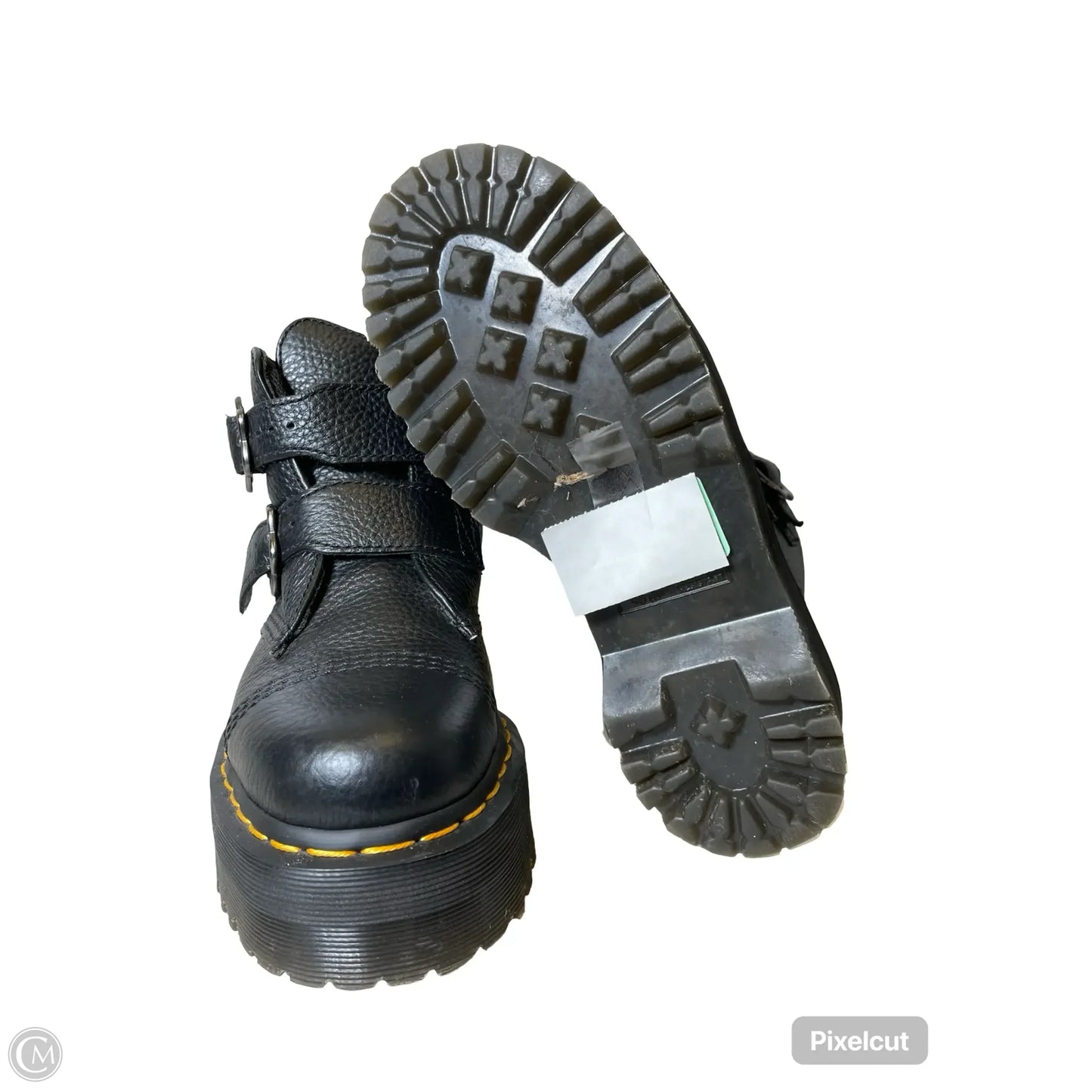 Shoes Heels Platform By Dr Martens In Black, Size: 8