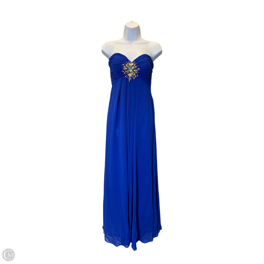 Dress Party Long By Disney In Blue, Size: 6