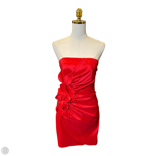 Dress Party Short By Cache In Red, Size: 10
