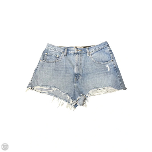 Shorts By Levis In Blue Denim, Size: 14