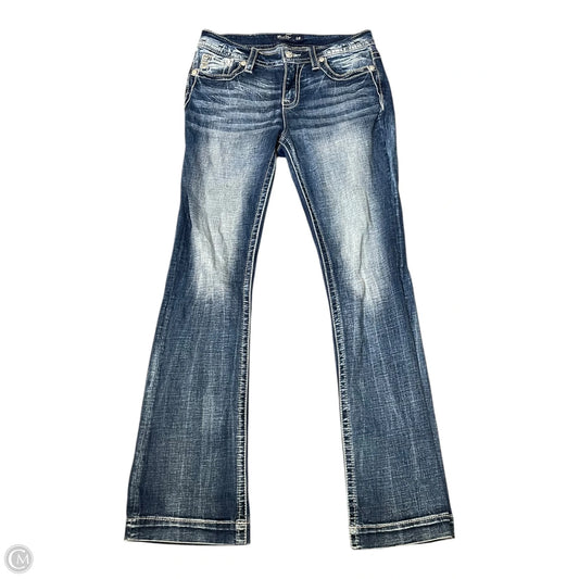 Jeans Straight By Miss Me In Blue Denim, Size: 8