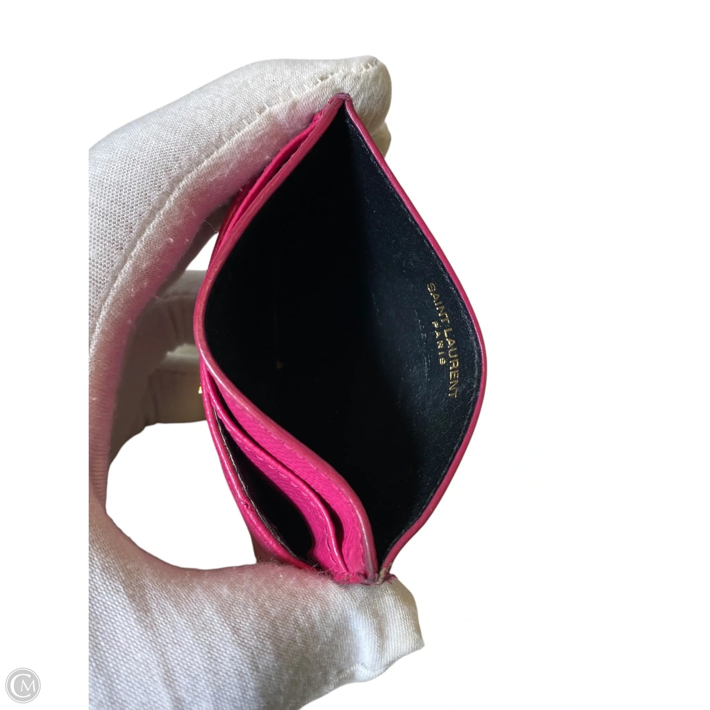 Wallet Luxury Designer By Yves Saint Laurent, Size: Small