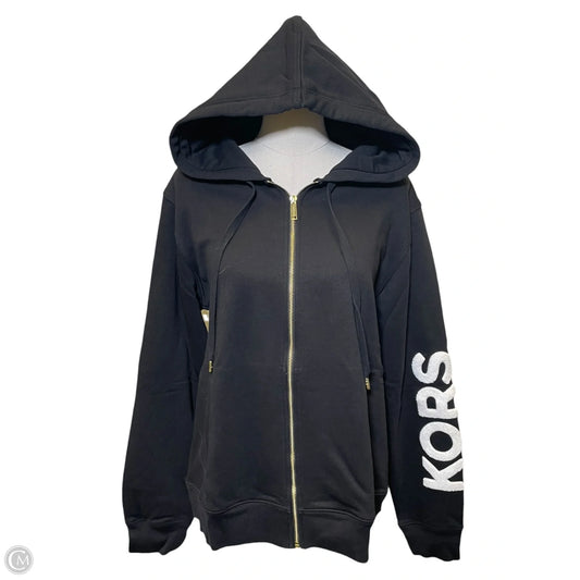 Jacket Designer By Michael Kors In Black, Size: S