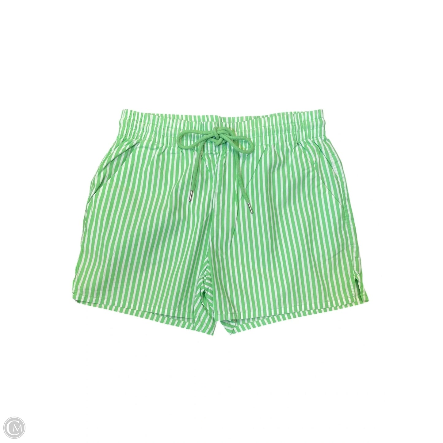 Shorts Set By Divided In Striped Pattern, Size: S