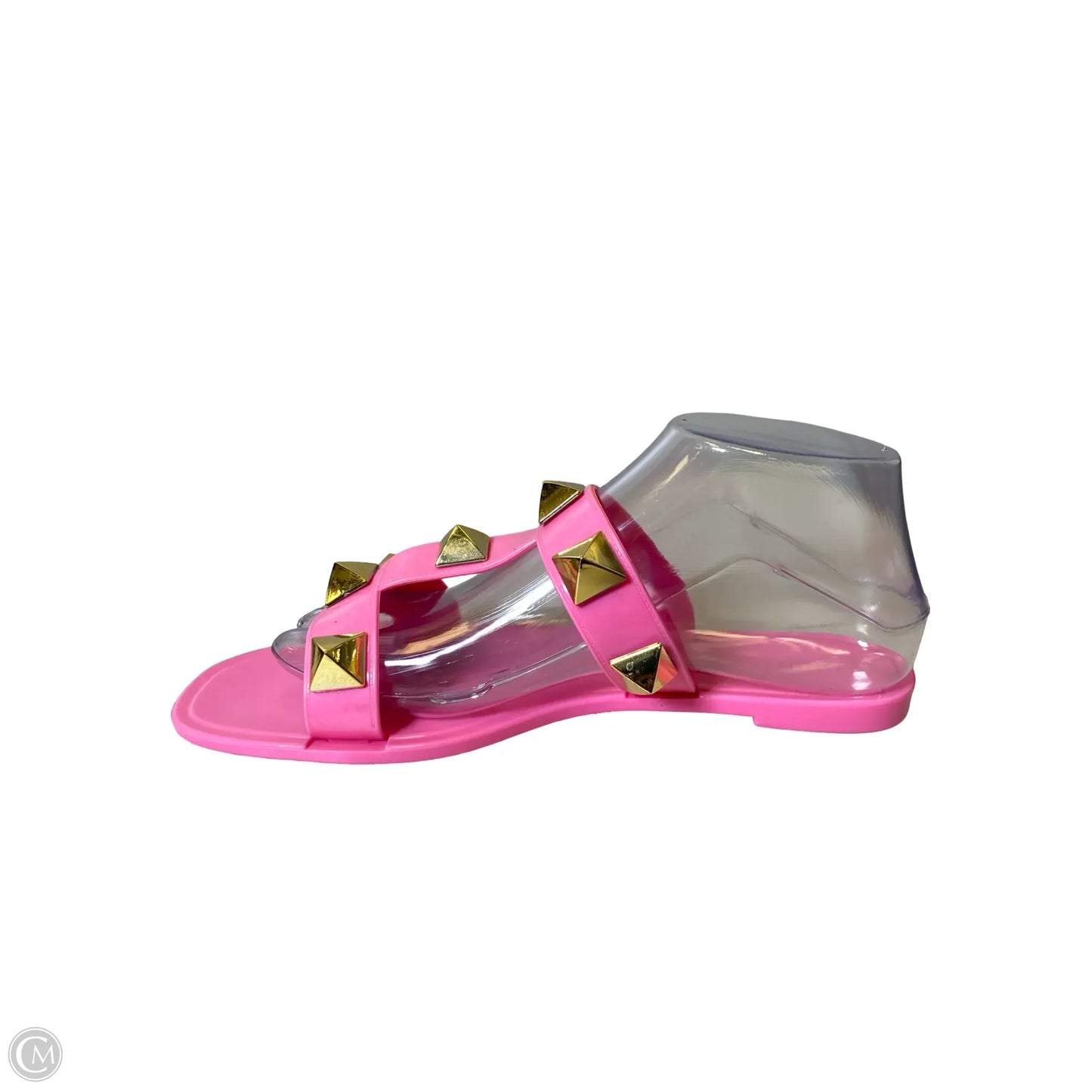 Sandals Flats By Forever 21 In Pink, Size: 9