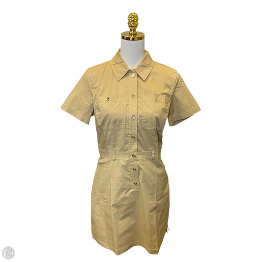 Dress Designer By Michael Kors In Tan, Size: 6
