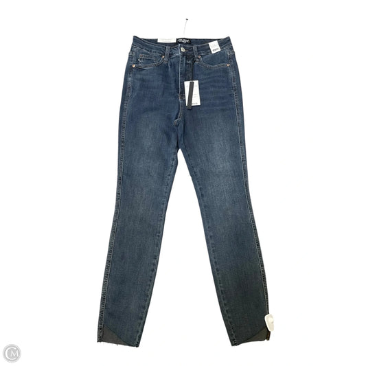 Jeans Skinny By Judy Blue In Blue, Size: 4