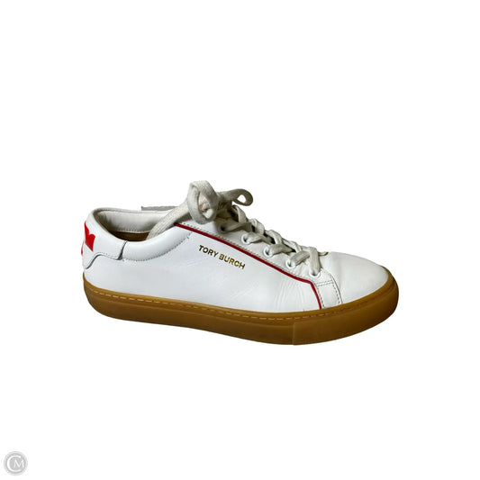 Shoes Designer By Tory Burch In White, Size: 8