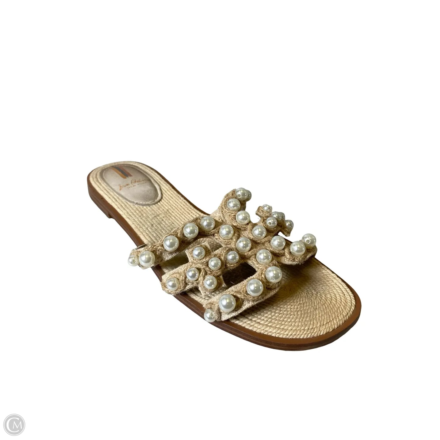 Sandals Flats By Sam Edelman In Beige, Size: 9
