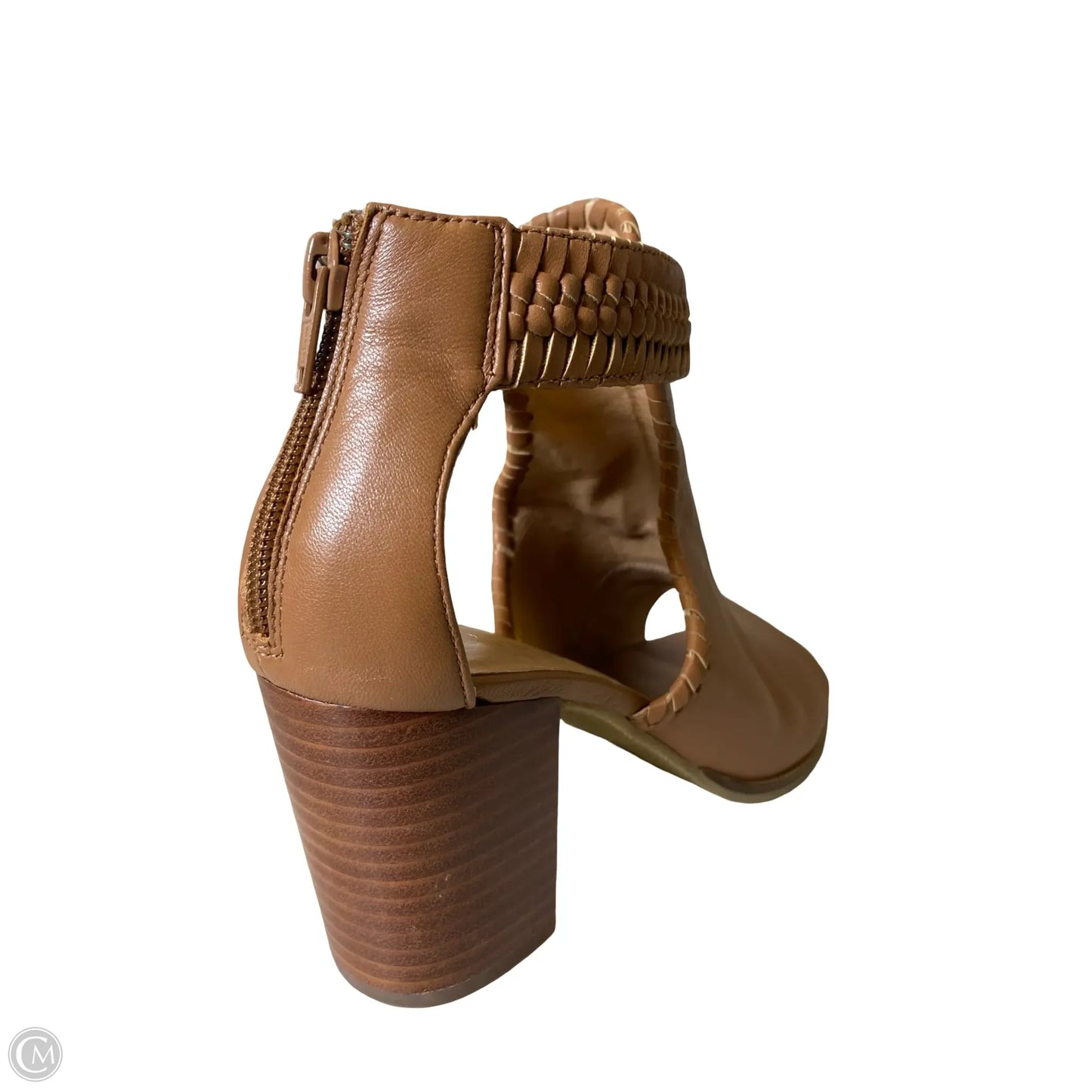 Sandals Heels Block By Jack Rogers In Brown, Size: 9