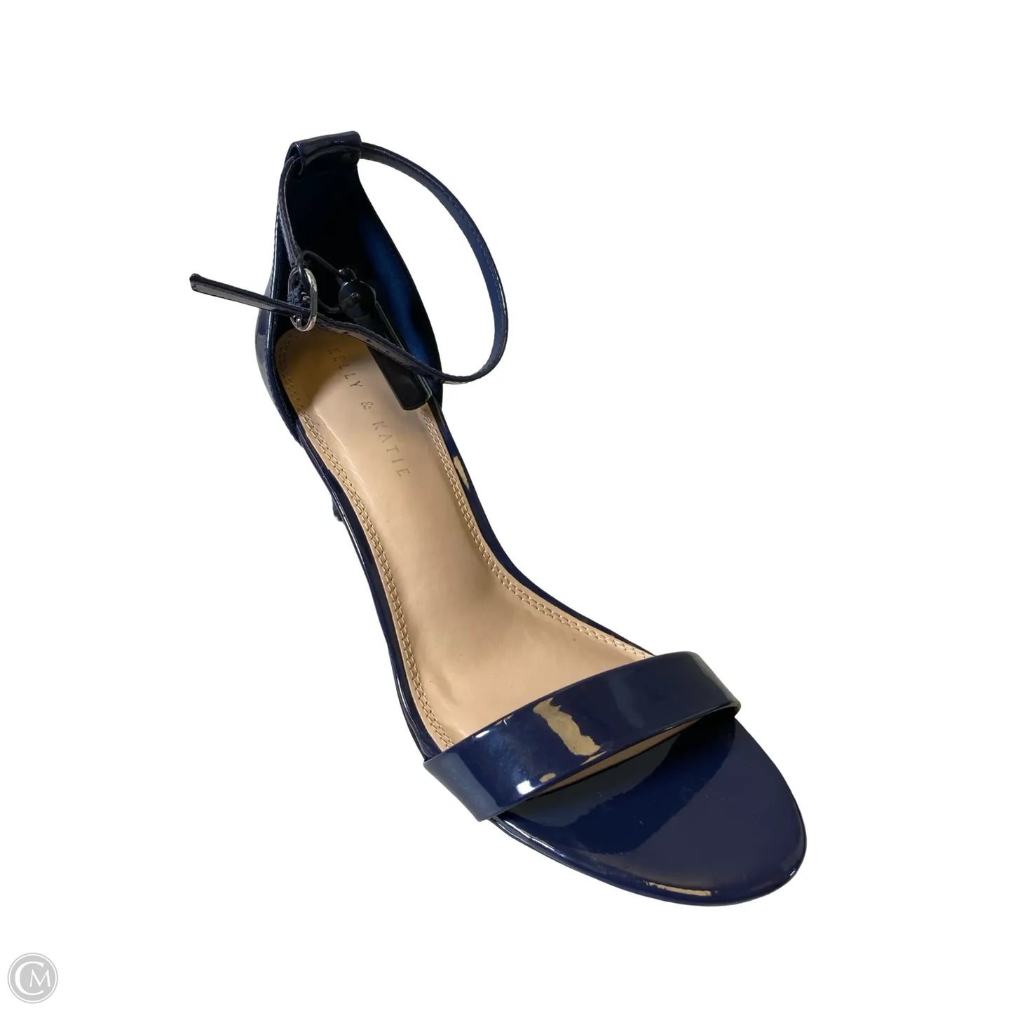 Sandals Heels Stiletto By Kelly And Katie In Navy, Size: 9.5