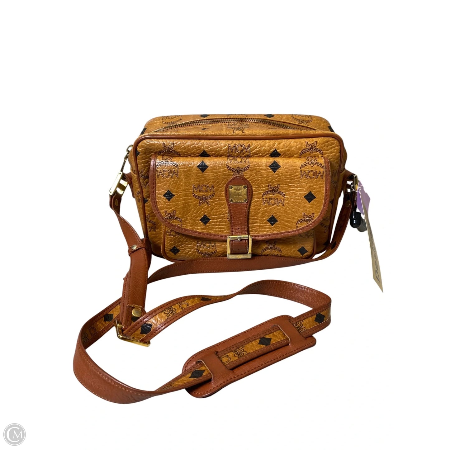 Crossbody Luxury Designer By Mcm, Size: Medium