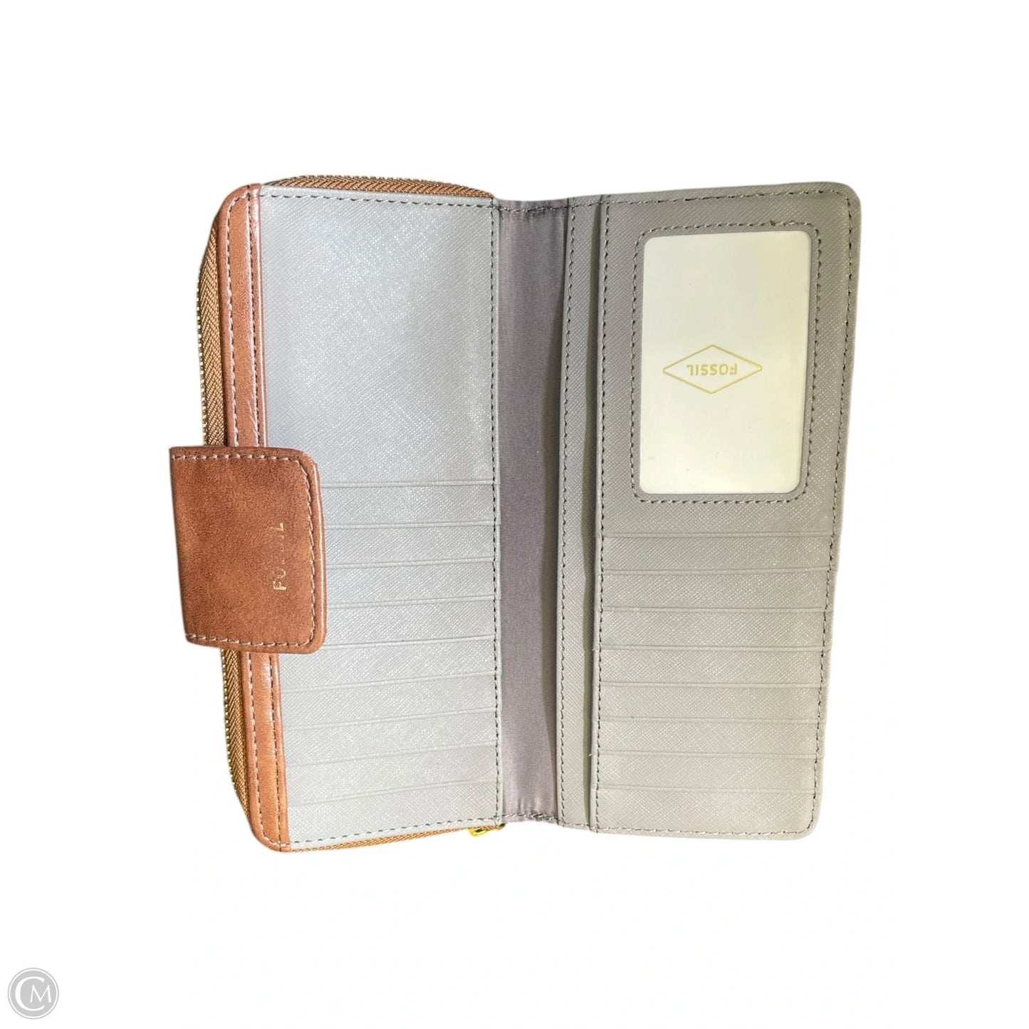 Wallet By Fossil, Size: Large