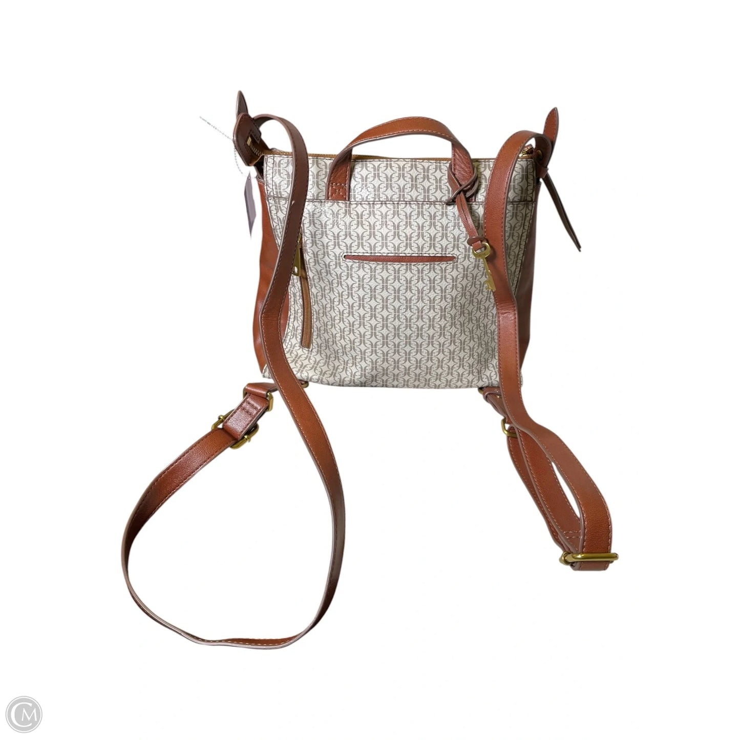 Backpack By Fossil, Size: Medium