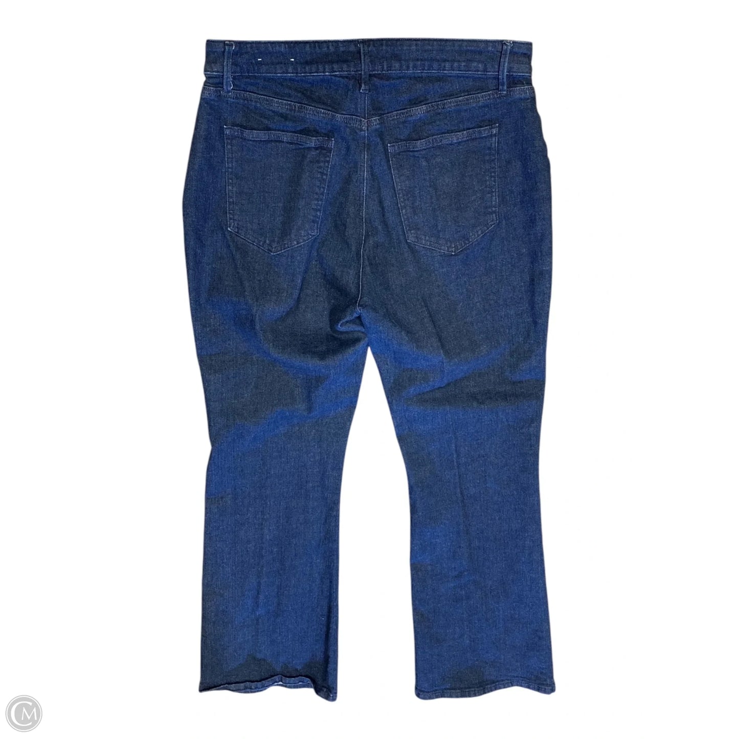 Jeans Flared By Ann Taylor In Blue Denim, Size: 12