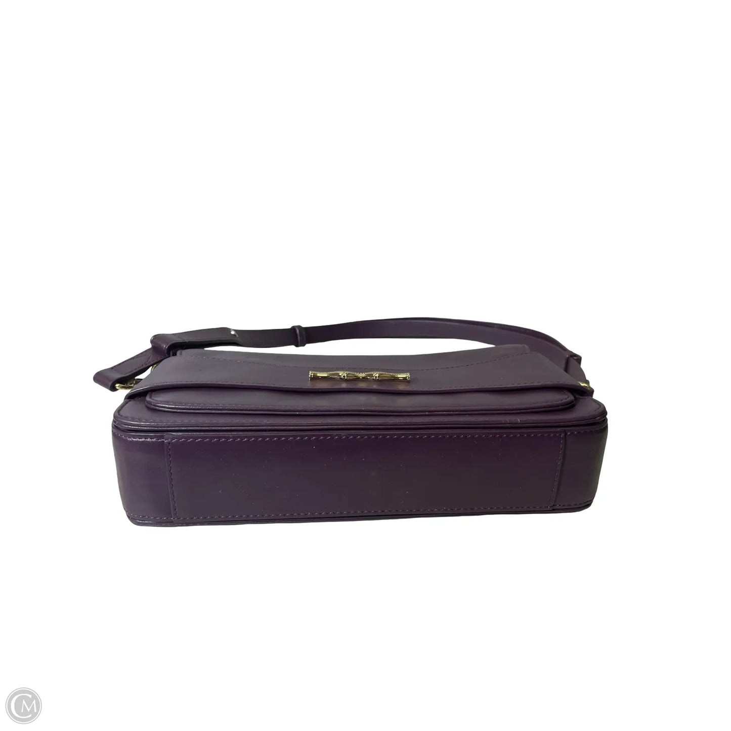 Handbag Leather By Clothes Mentor, Size: Medium