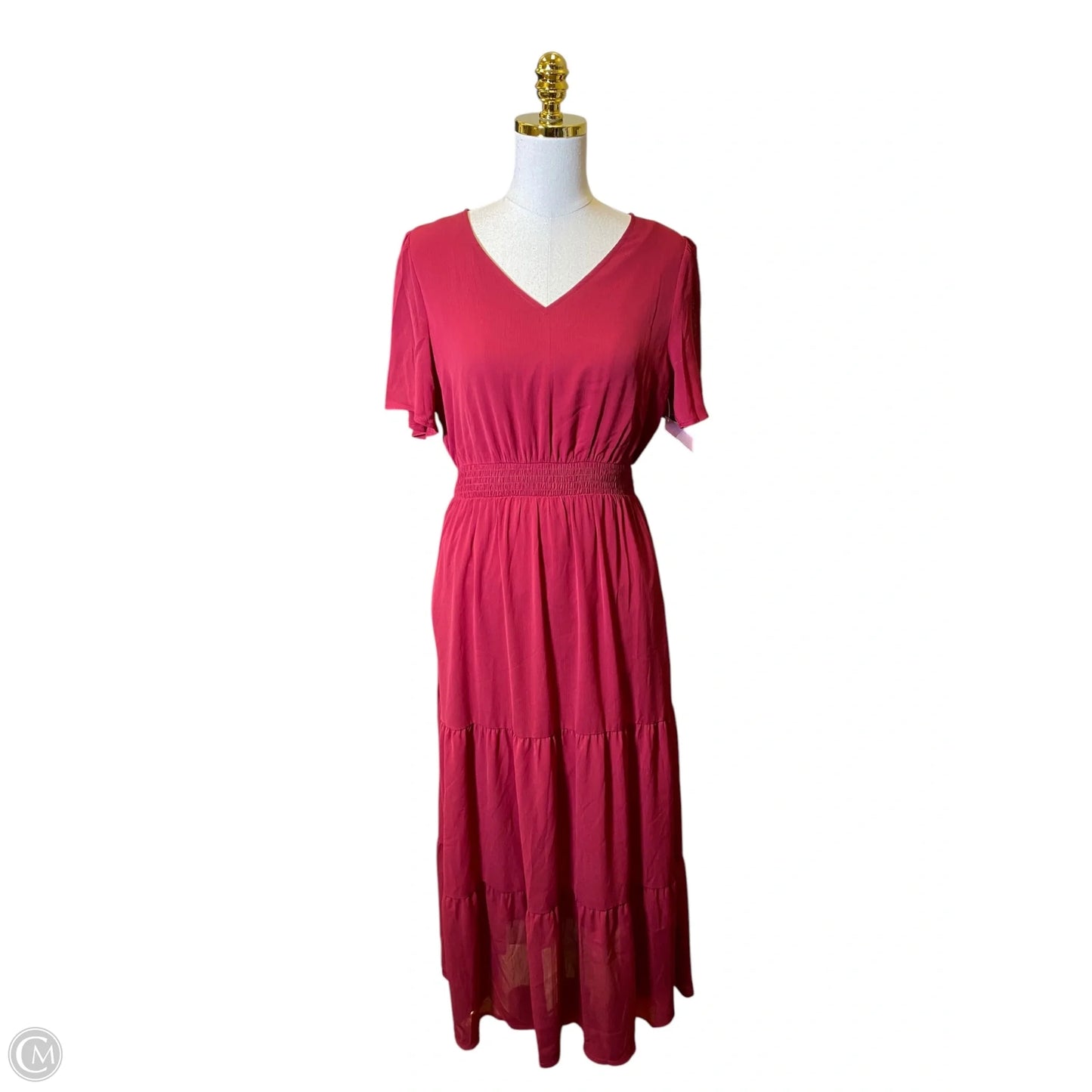 Dress Casual Maxi By Clothes Mentor In Red, Size: M