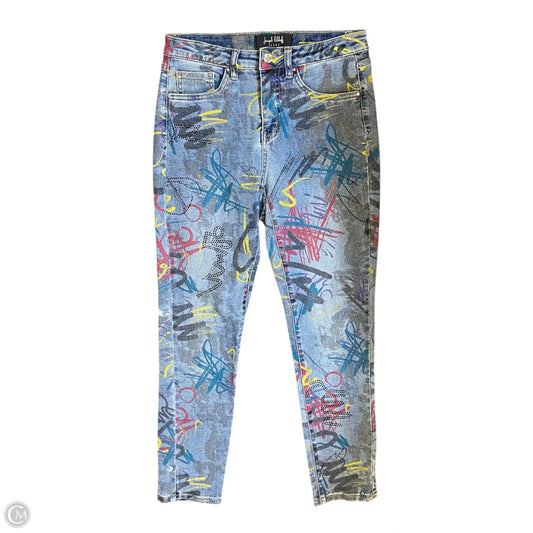 Jeans Skinny By Joseph Ribkoff In Multi-colored, Size: 8