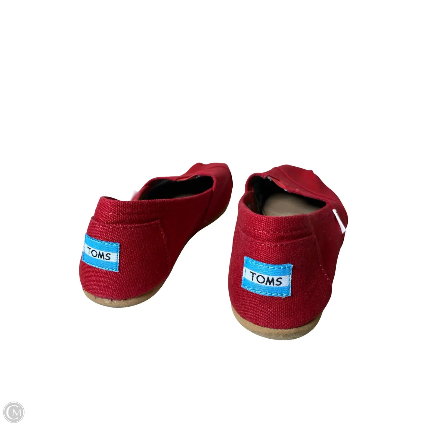 Shoes Flats By Toms In Red, Size: 8.5
