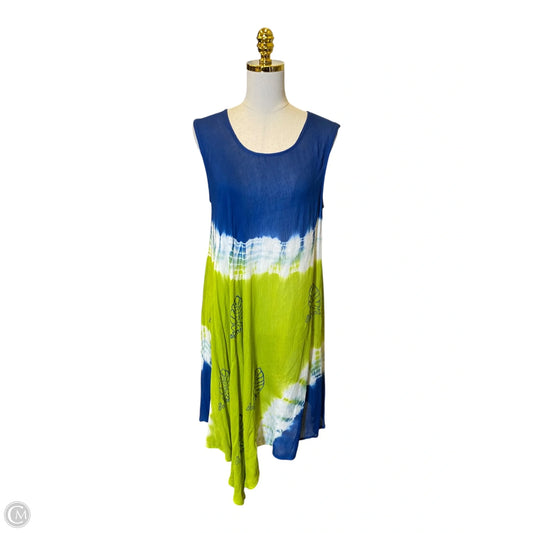 Dress Casual Midi By Clothes Mentor In Multi-colored, Size: Osfm