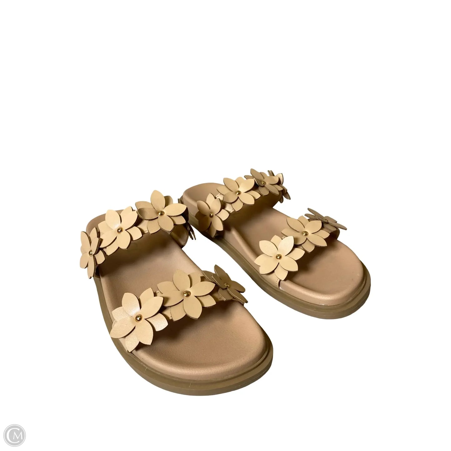 Sandals Flats By Sugar In Beige, Size: 8