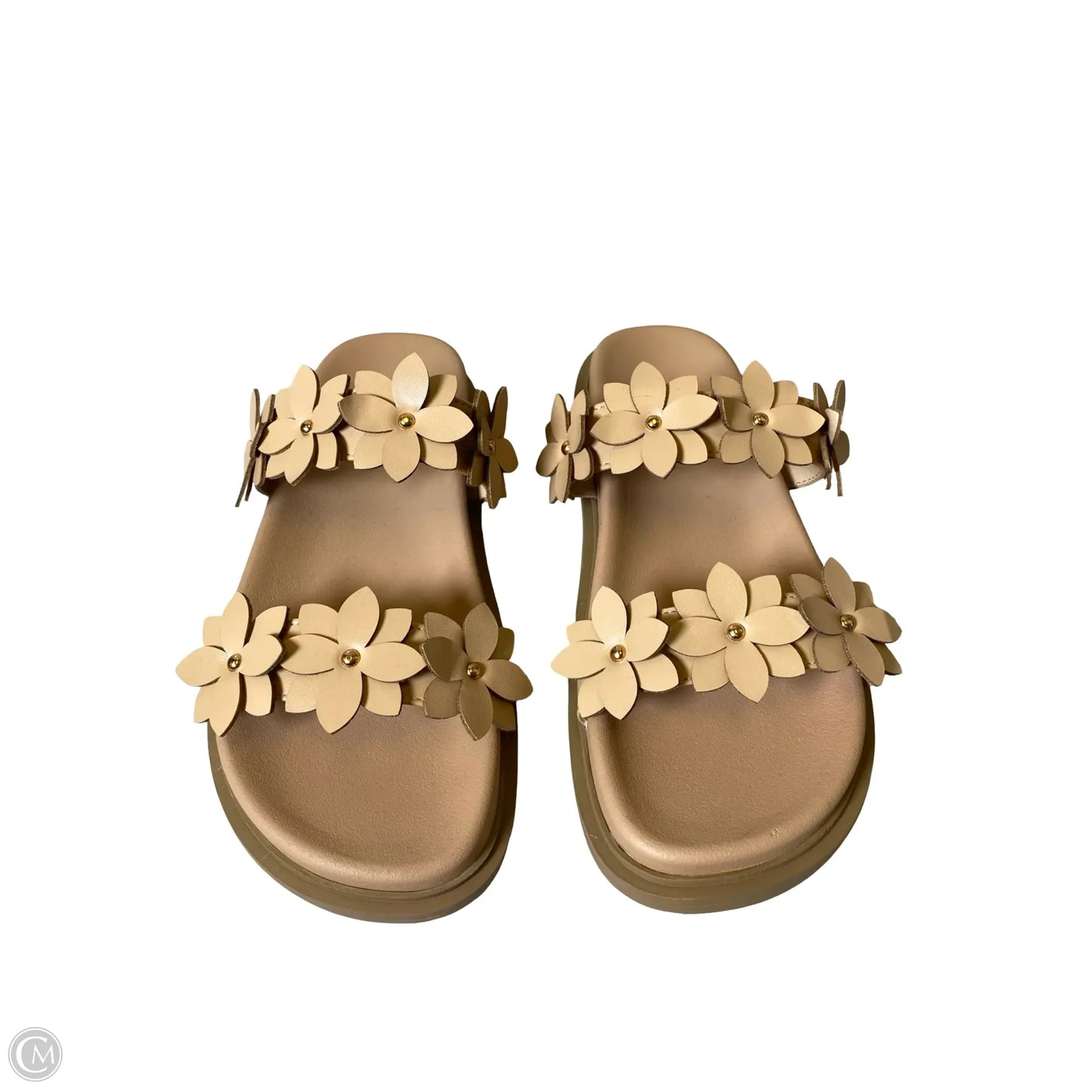 Sandals Flats By Sugar In Beige, Size: 8