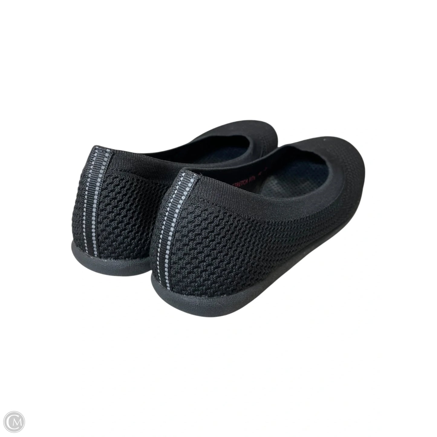 Shoes Flats By Skechers In Black, Size: 8.5