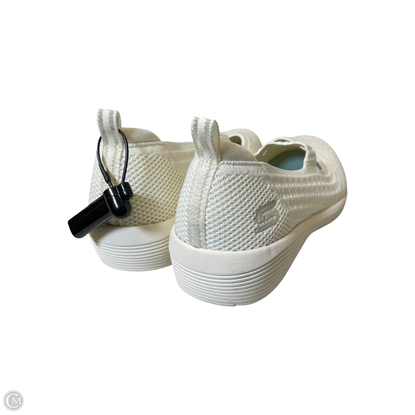 Shoes Athletic By Skechers In White, Size: 8.5