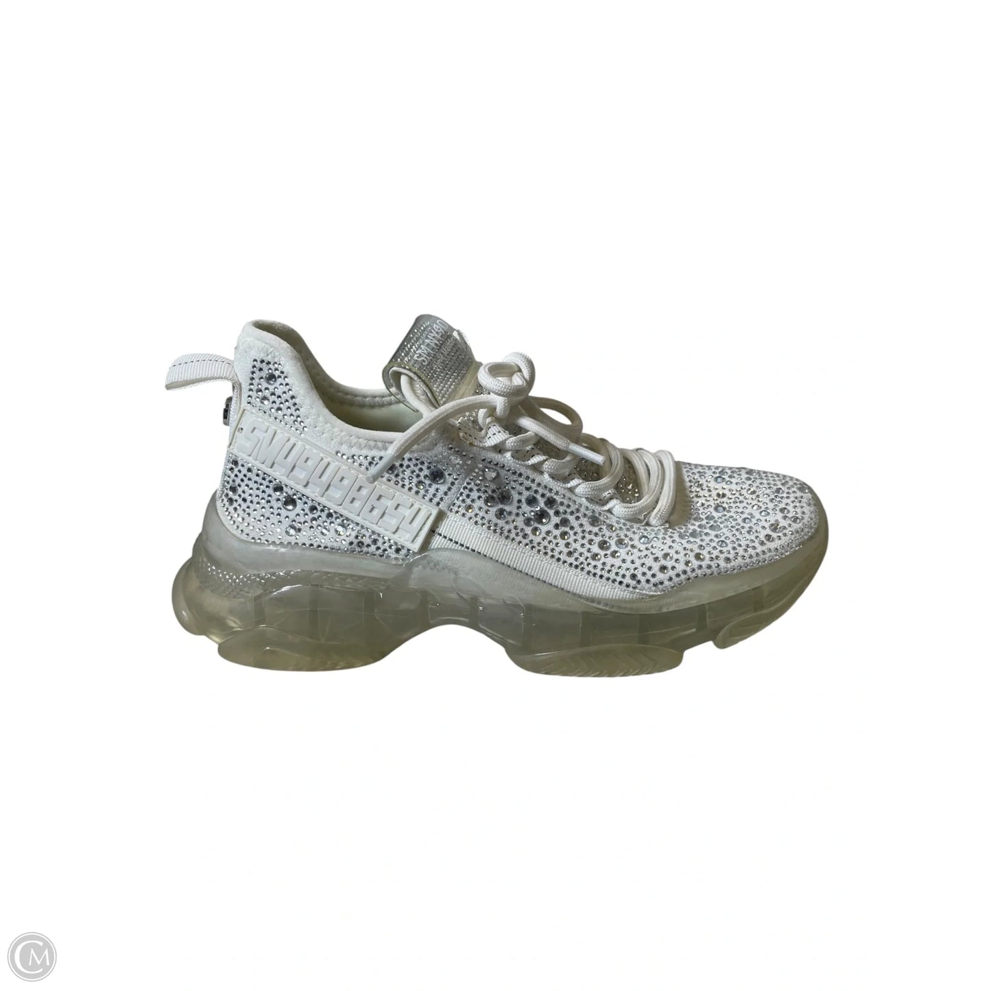 Shoes Sneakers By Steve Madden In White, Size: 8.5