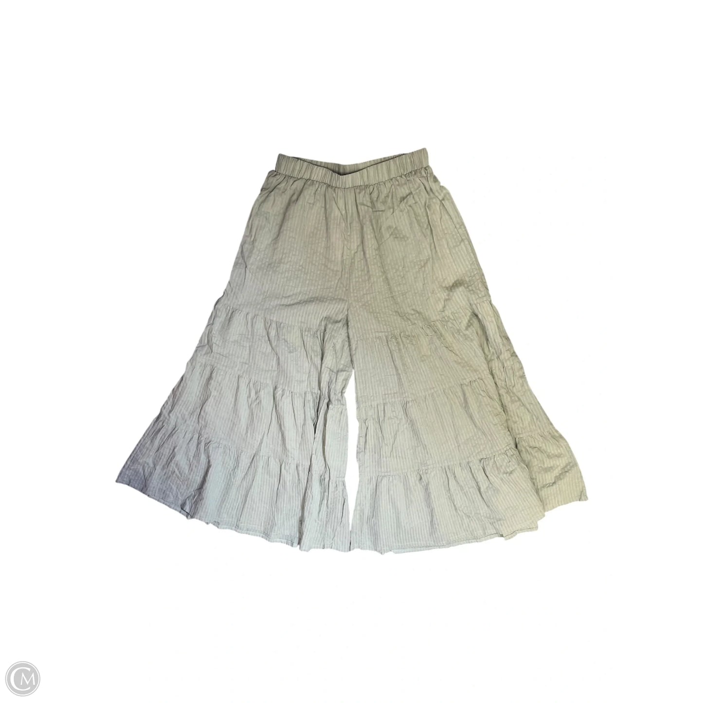 Pants Wide Leg By Clothes Mentor In Green, Size: M