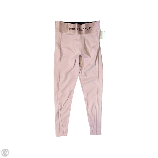 Athletic Leggings By Pink In Rose Gold, Size: Xs