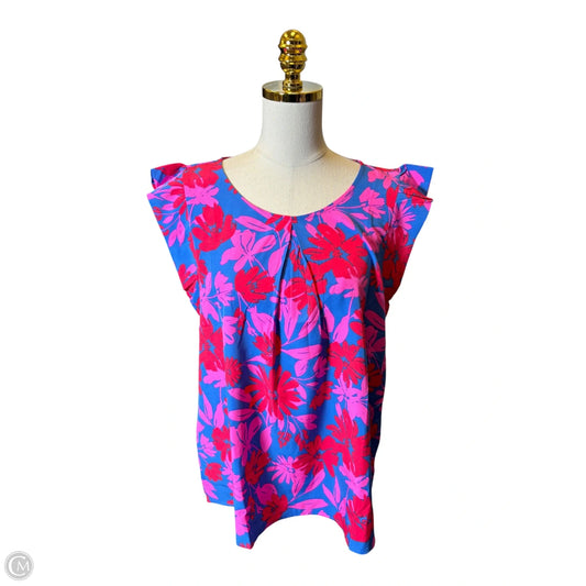 Top Sleeveless By Emily Wonder In Multi-colored, Size: M