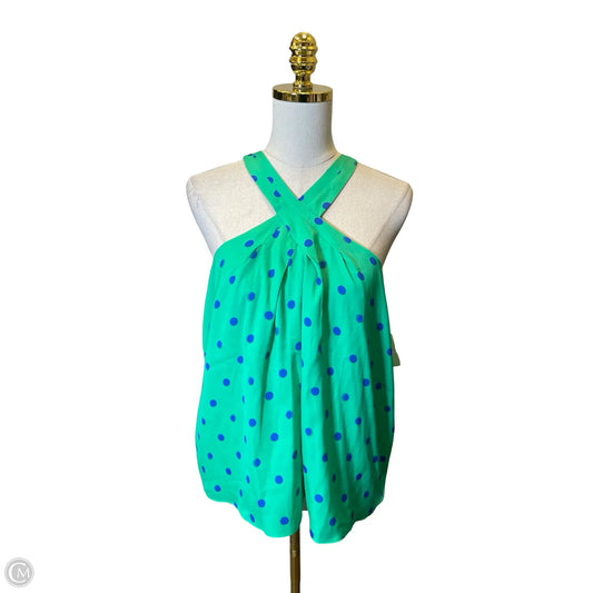 Top Sleeveless Designer By Lilly Pulitzer In Polkadot Pattern, Size: M
