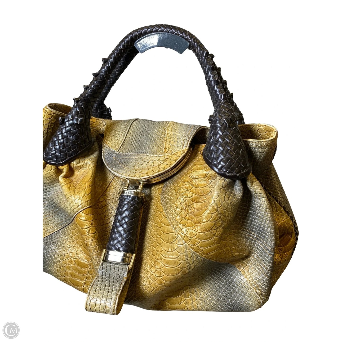 Handbag Luxury Designer By Fendi, Size: Medium
