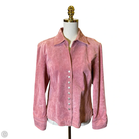 Jacket Moto By Live A Little In Pink, Size: M
