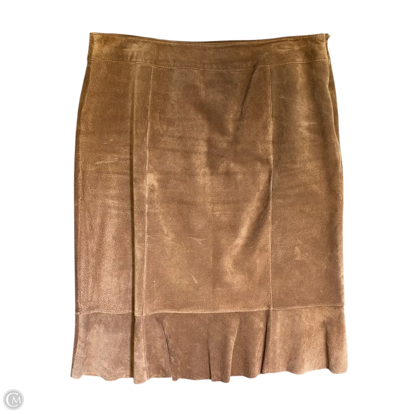 Skirt Mini & Short By Clothes Mentor In Brown, Size: 8