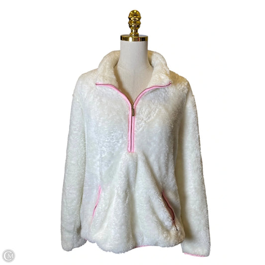 Sweater Designer By Lilly Pulitzer In White, Size: Xl