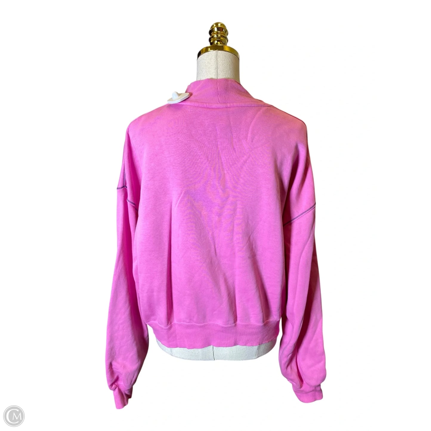 Sweater By Nike In Pink, Size: L