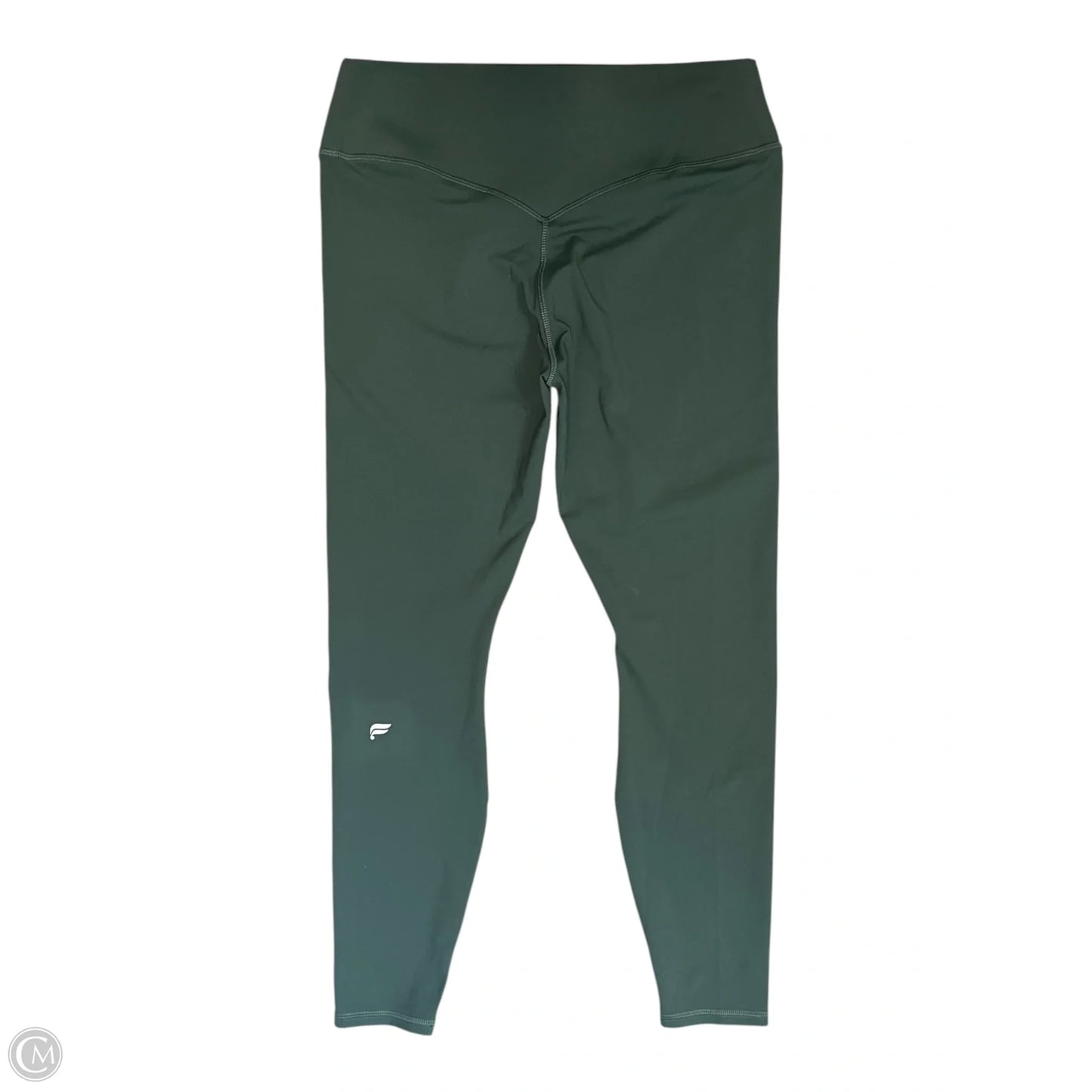 Athletic Leggings By Fabletics In Green, Size: L
