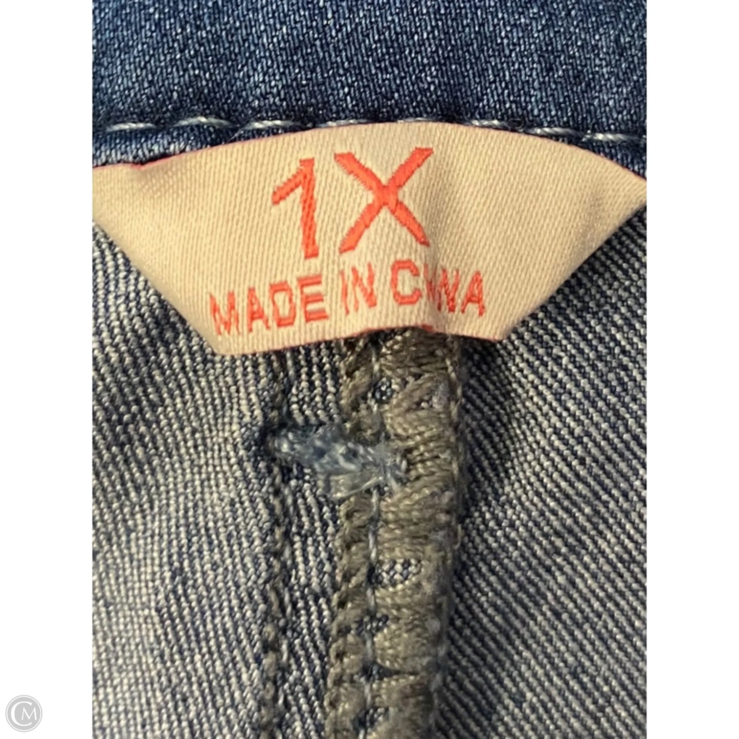 Jeans Boot Cut By Laurie Felt In Blue Denim, Size: 1x